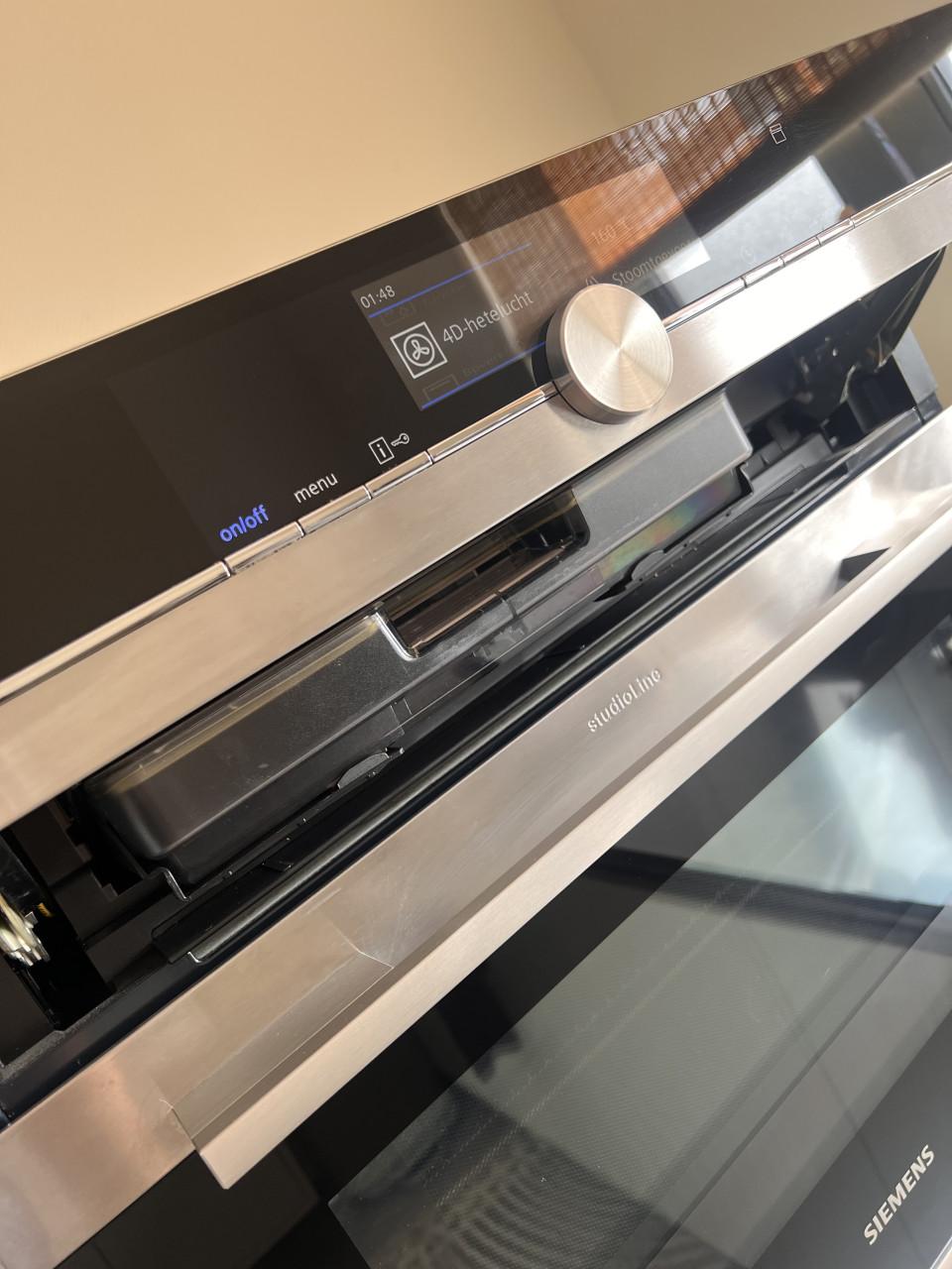 Siemens IQ700 Oven, Magnetron & Stoom XL Display