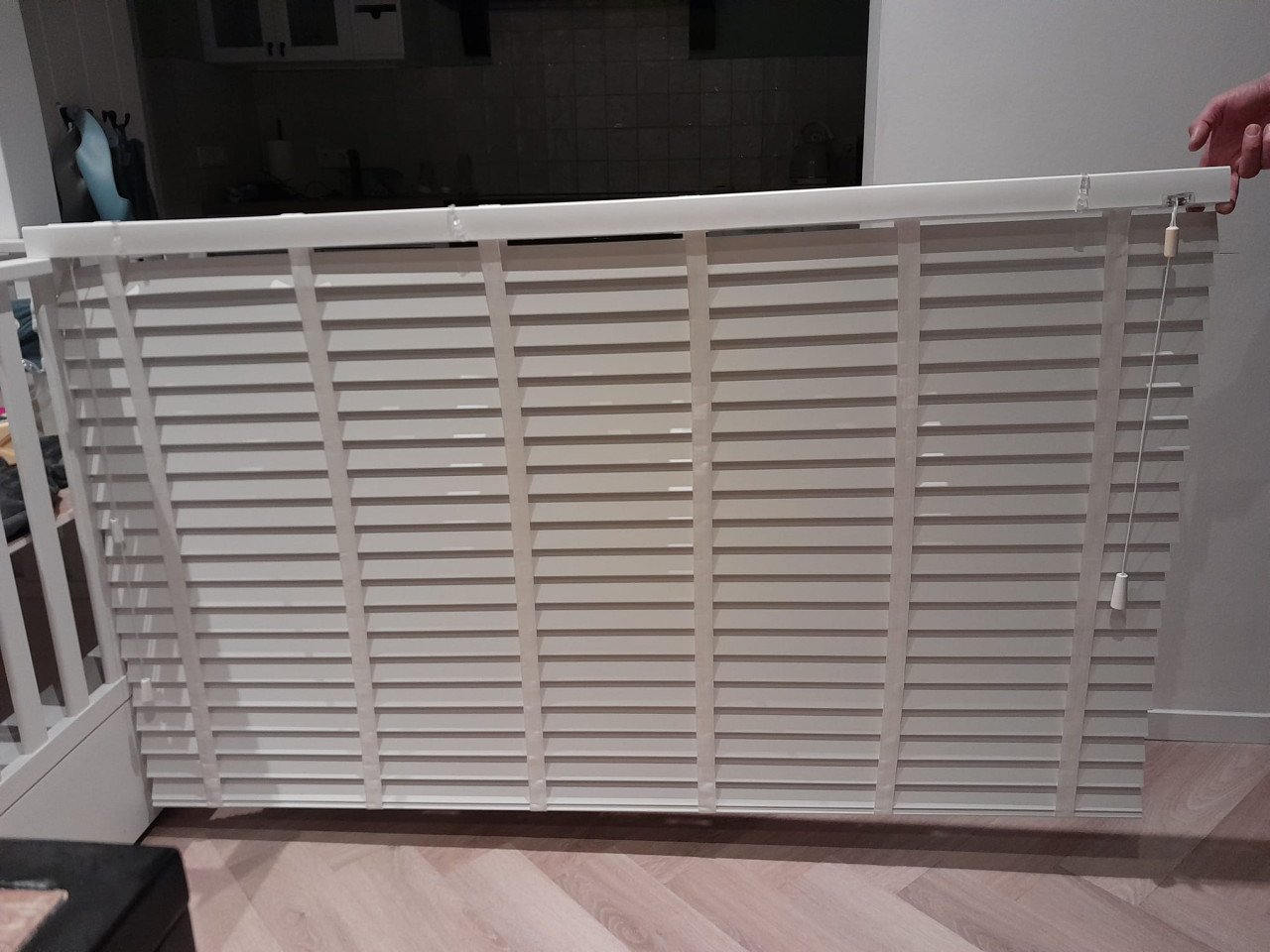 Witte jaloezie
