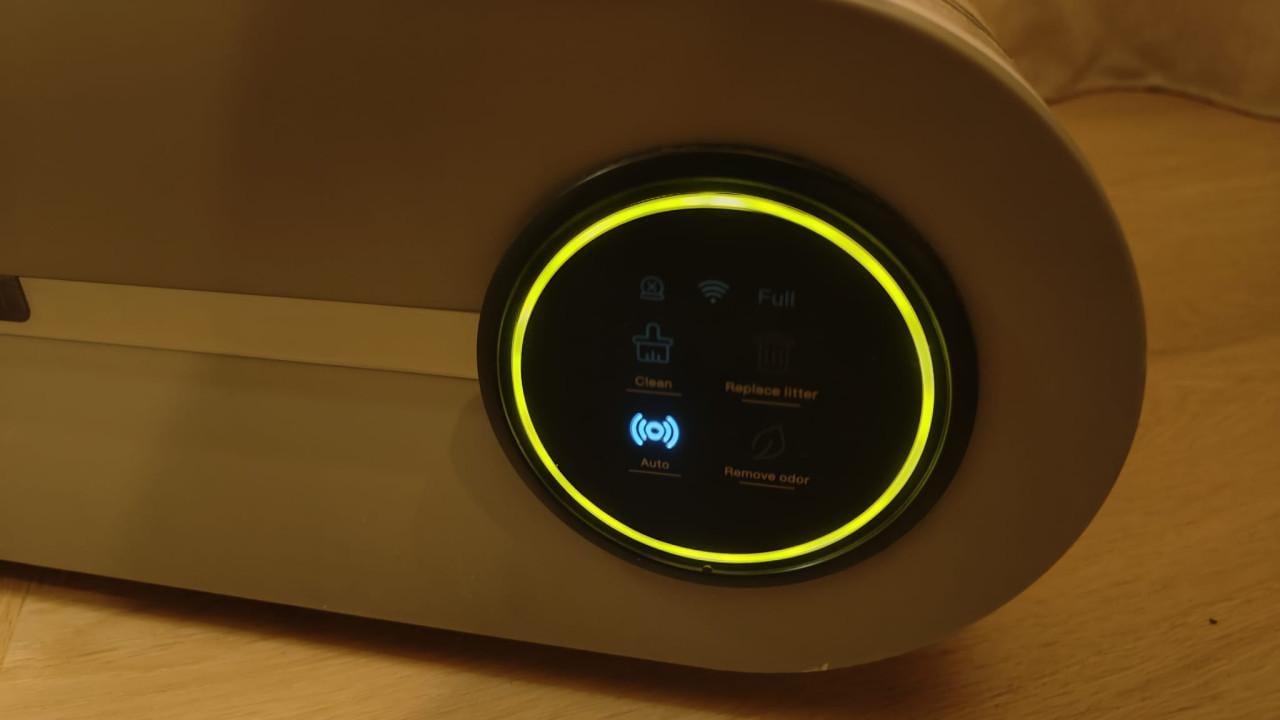 Nuvona automatische kattenbak 65L