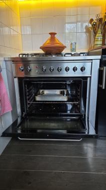 Gasfornuis 5 pits met grote oven