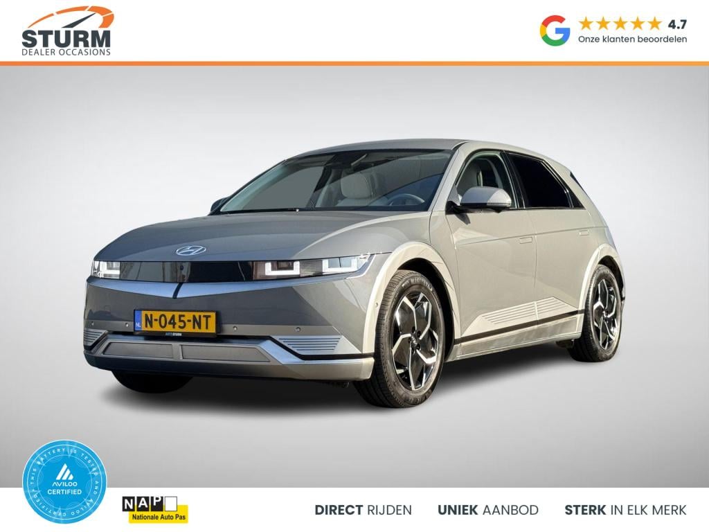Hyundai Ioniq 5 lounge 73kwh soh 96% incl. trekhaak afneembaar!