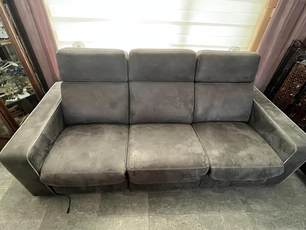 Elektrische Relaxbank Antraciet Z.G.A.N.