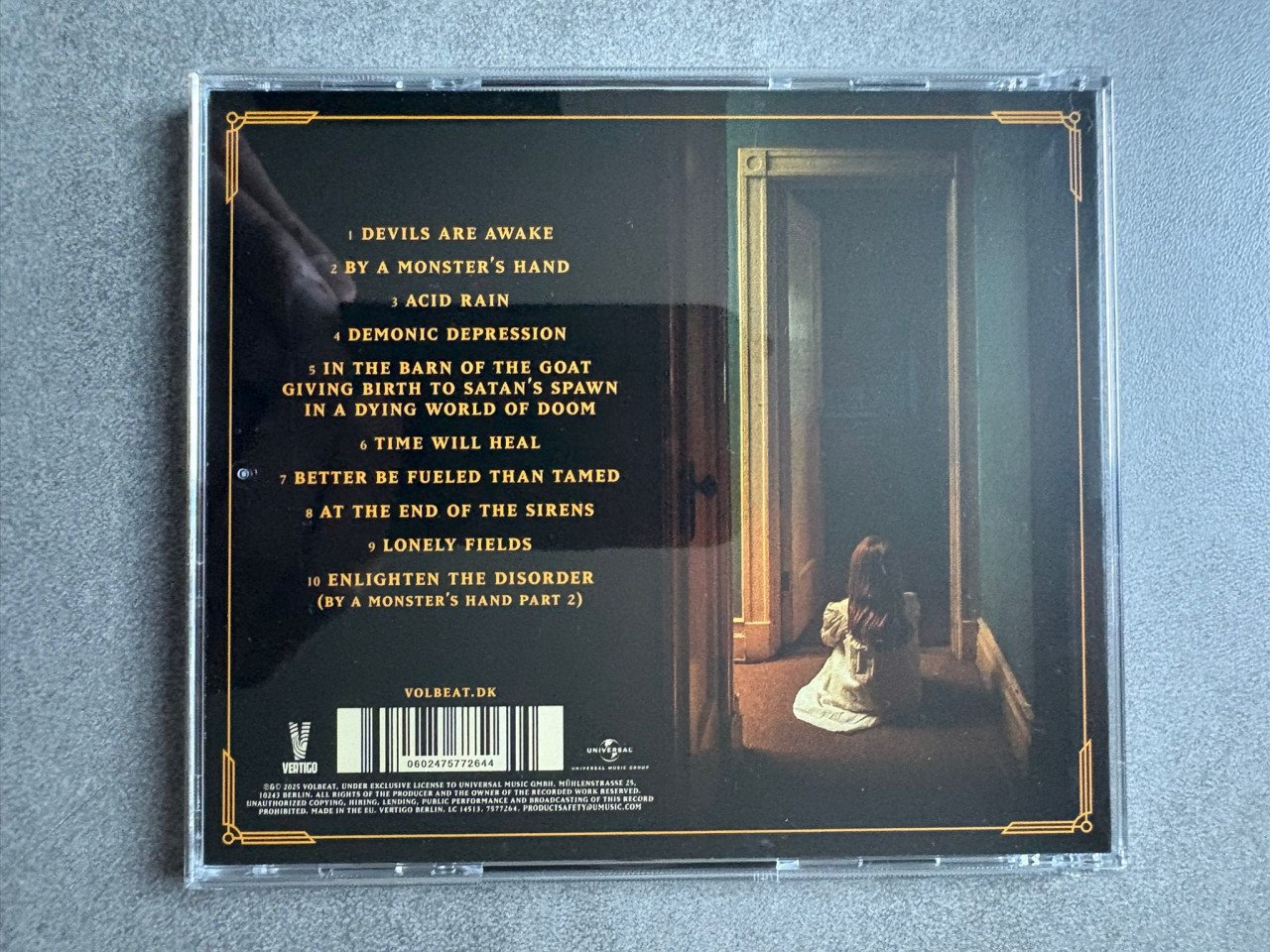 Volbeat - God Of Angels Trust cd nieuwst.