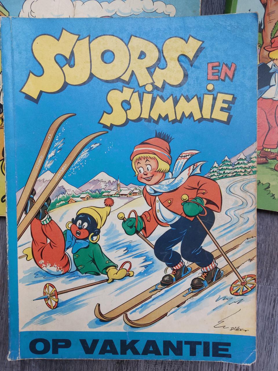 SJORS EN SJIMMIE STRIPBOEKEN.