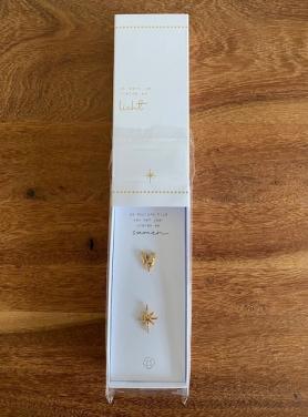 Zusss | kaars ornamenten kaarspinnetjes | set van 2