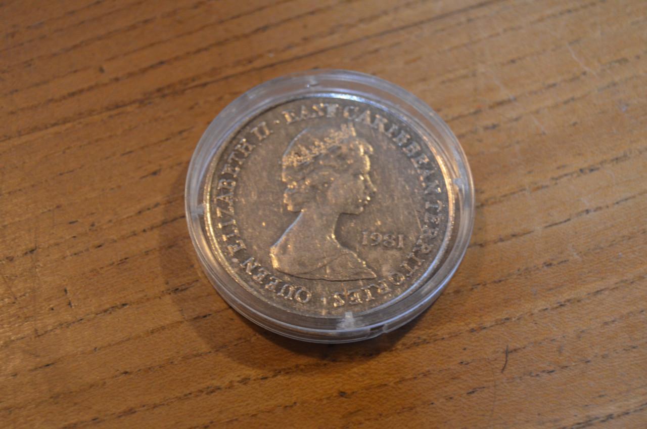 East Caribean Territories Royal Wedding 1981 10 dlrs