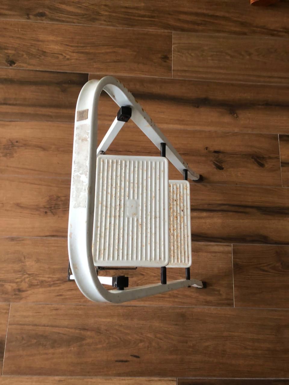 Opvouwbaar trapje met 2 treden
