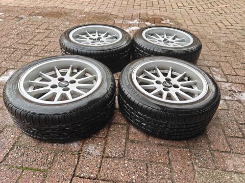 MIM 15 inch 4x100 – 7J ET13 – 195/50 R15 – klassieker/youngtimer