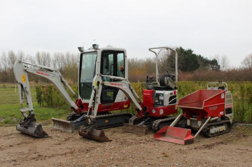 Grondverzet machines te Huur