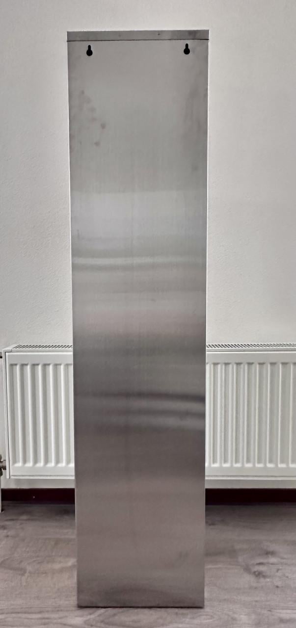 Veelzijdige roestvrijstalen afvalbak