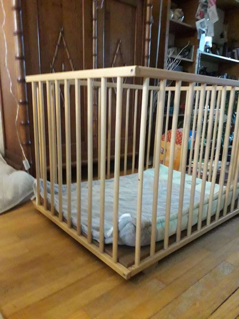 Stevige box beukenhout met boxkleed