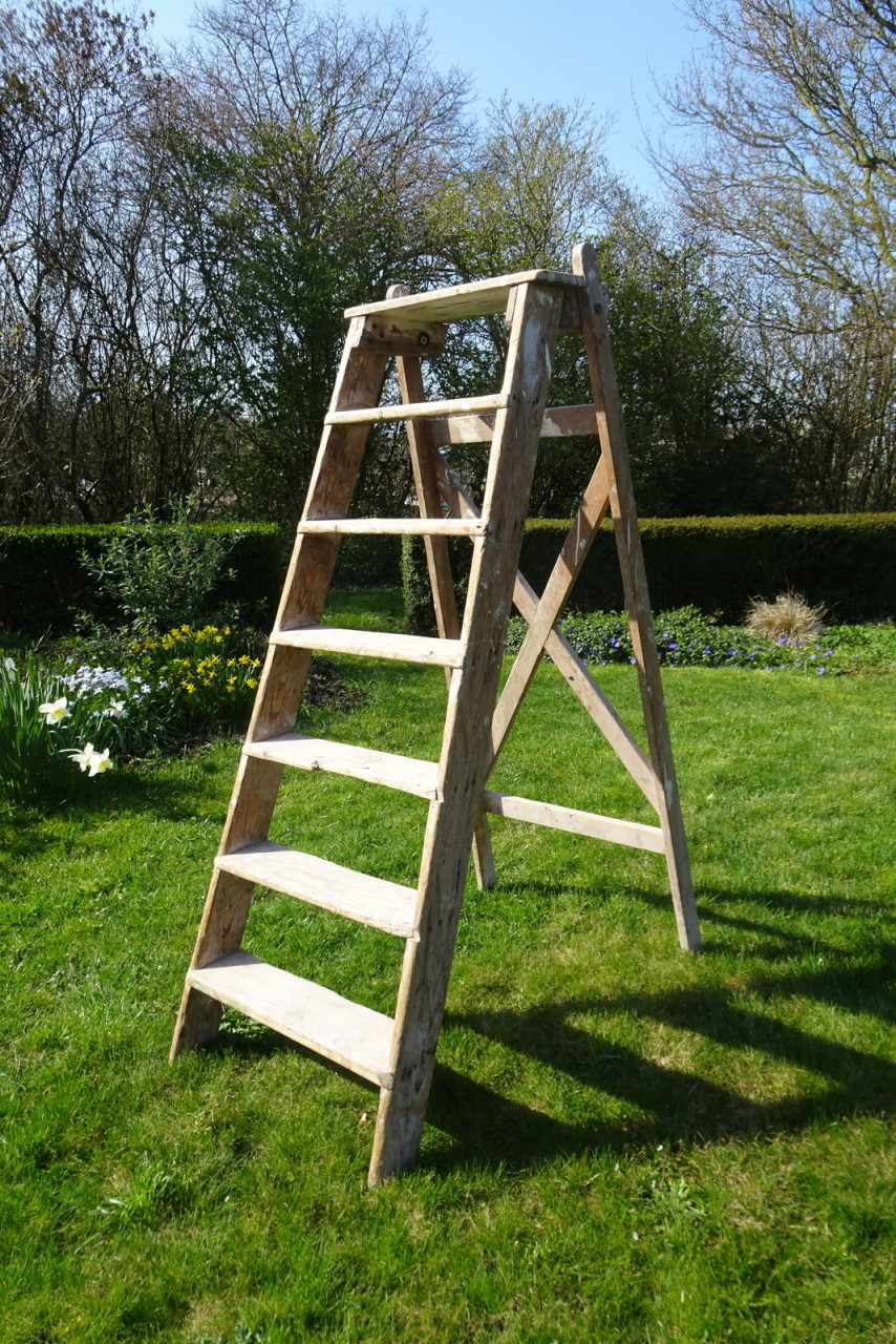 Houten Schilders trap