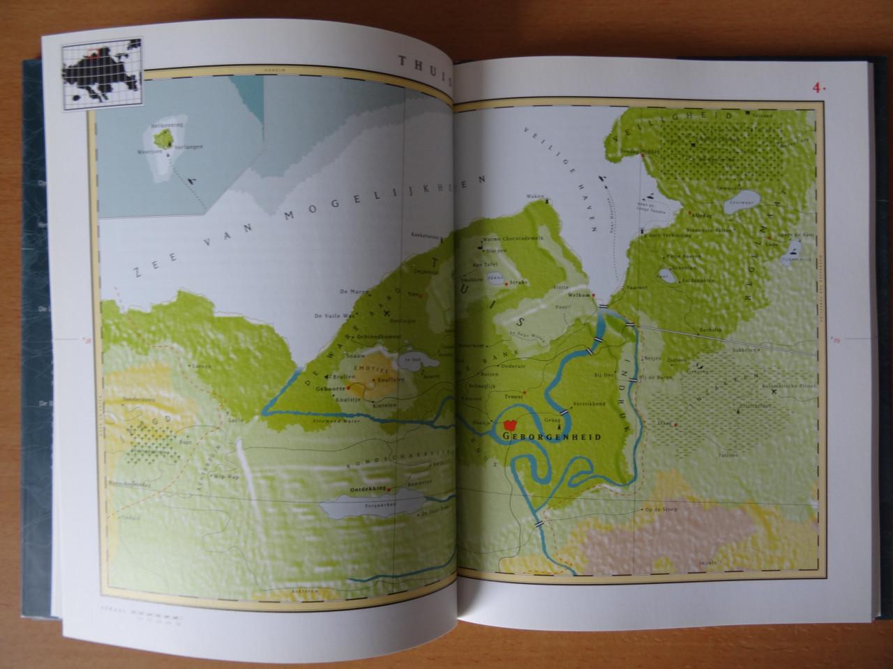ATLAS VAN DE BELEVINGSWERELD met kaart - Louise v Swaaij en Jean Klare