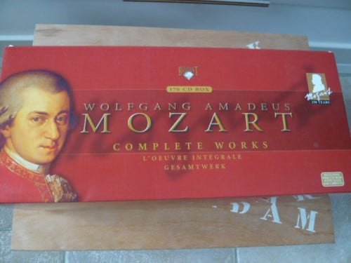 Z.G.A.N. VERZAMELBOX MET 170 CD,S VAN MOZART