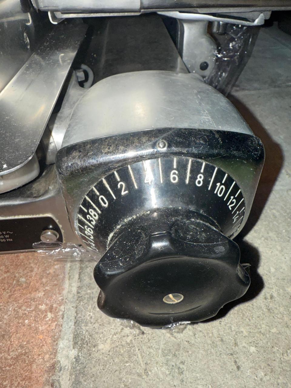 Snijmachine van het merk Berkel