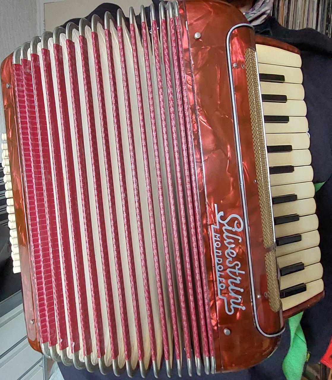 Vintage Silvestrini Mondolfo Accordion (Italy)