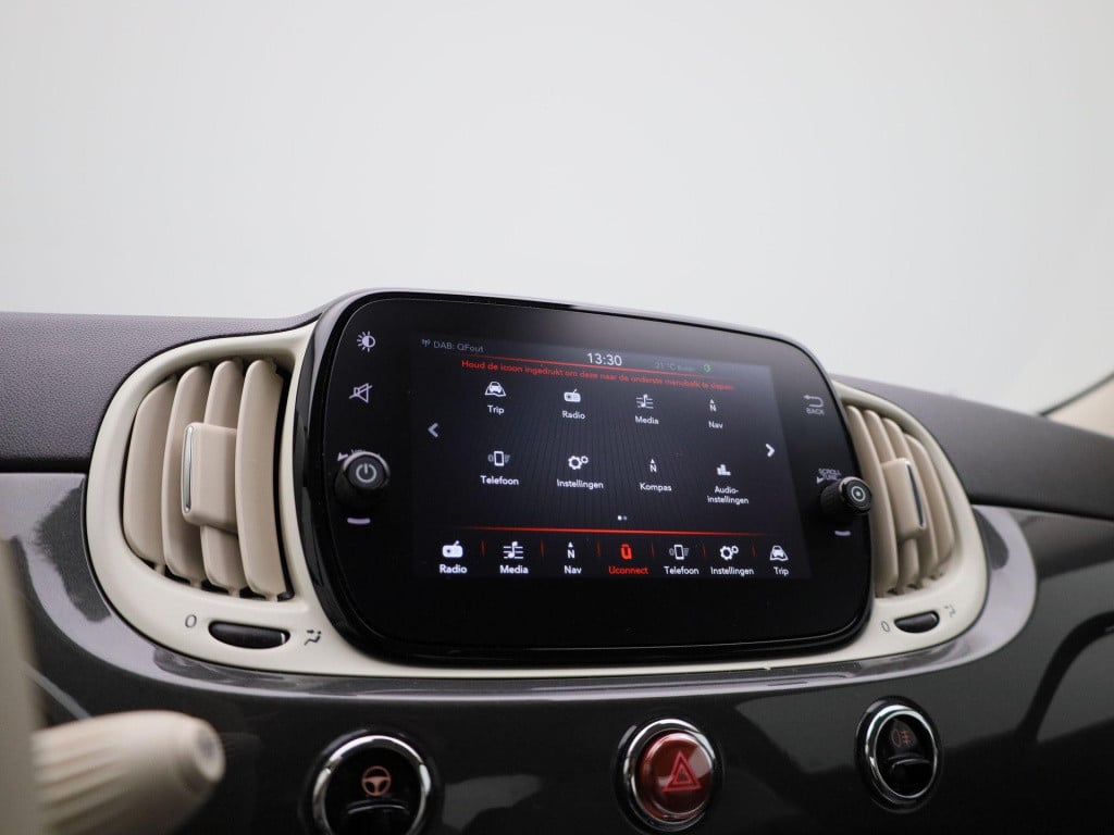 Fiat 500 1.0 hybrid lounge | navigatie | apple carplay / android auto | cru