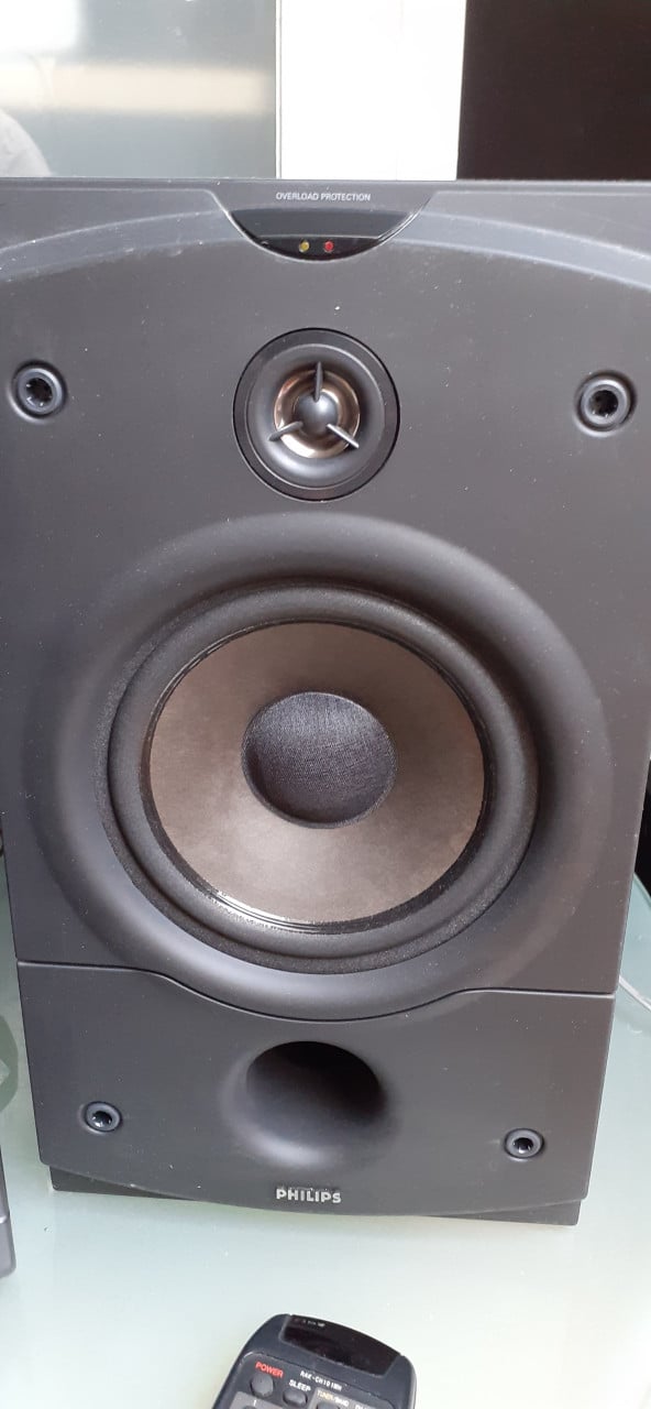 Stereo set technics compleet met boxen kabels en ab