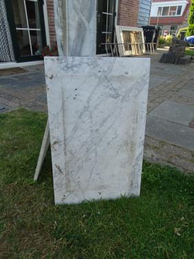Marmeren platen