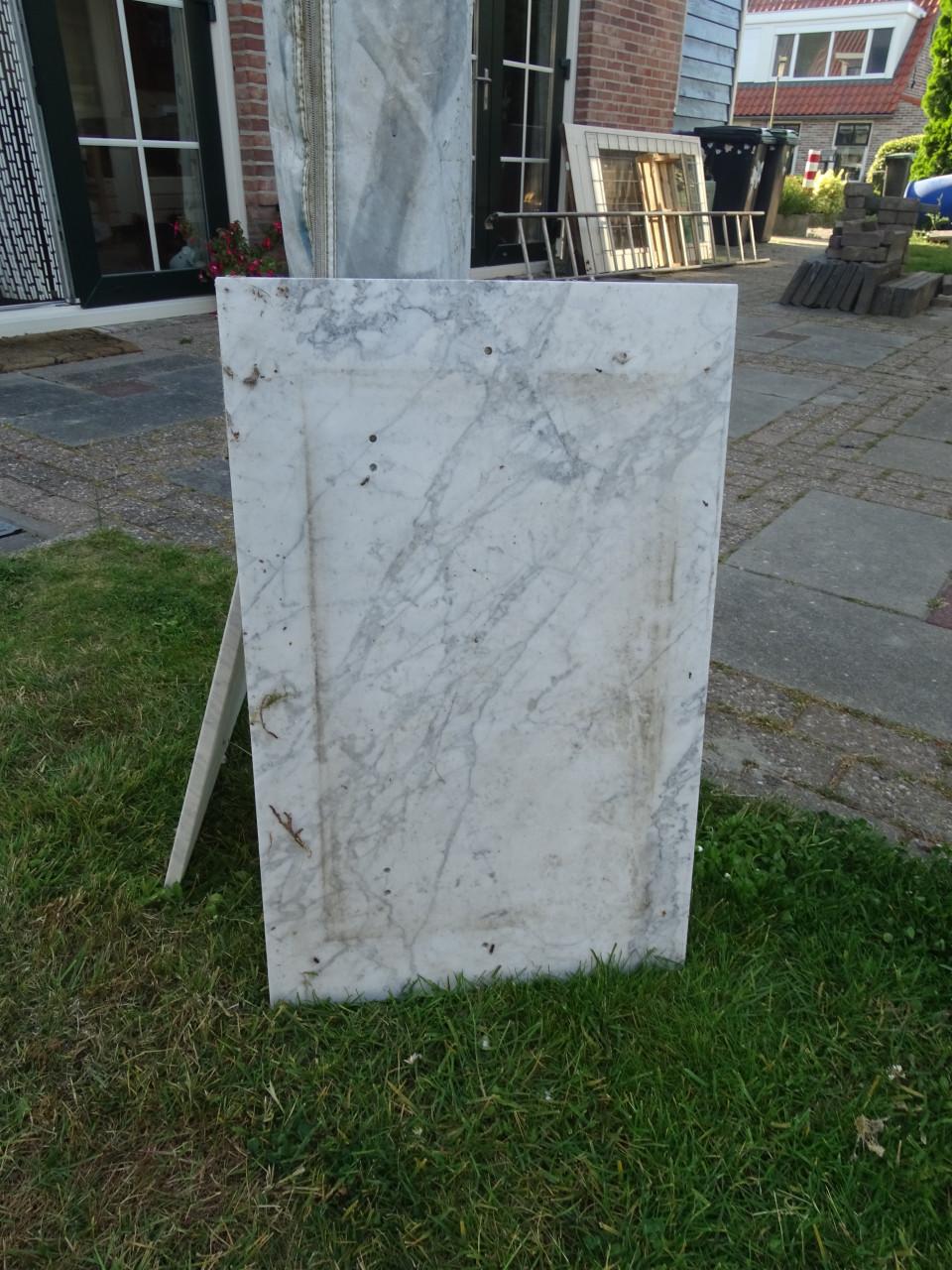 Marmeren platen