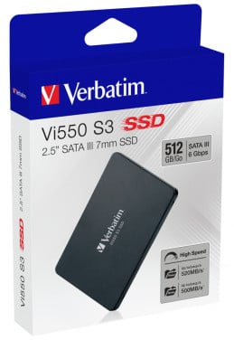 Nieuwe 512GB SSD