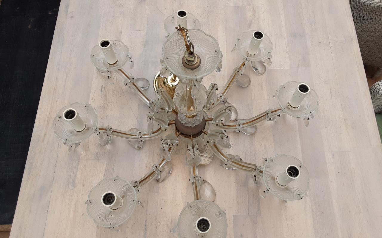 Kroonluchter glas