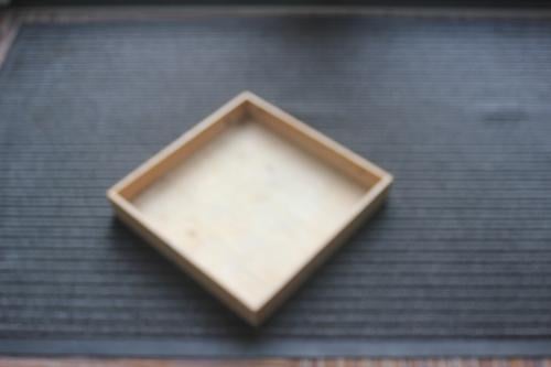 Houten decoratie bak..GERESERVEERD