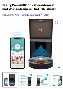 Automatische voerbak