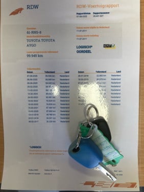 Toyota Aygo | 2011 | 99.985 Km | NAP | Navigatie + Airco