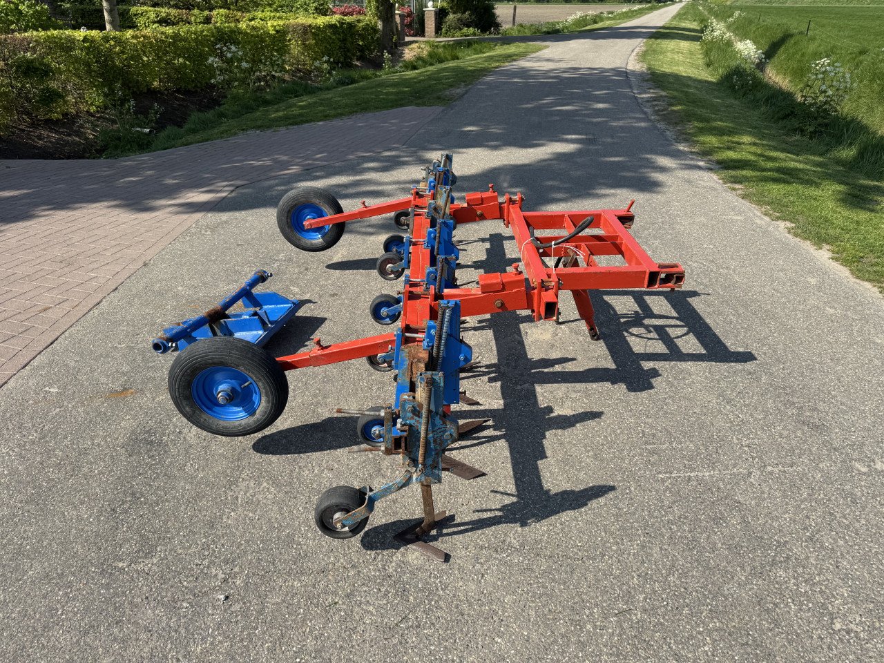6 rijen 7 elementen Hak schoffelmachine
