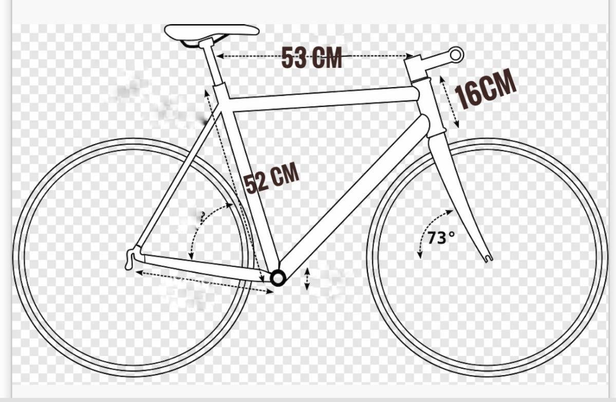 In perfecte staat race fiets Cube Peloton