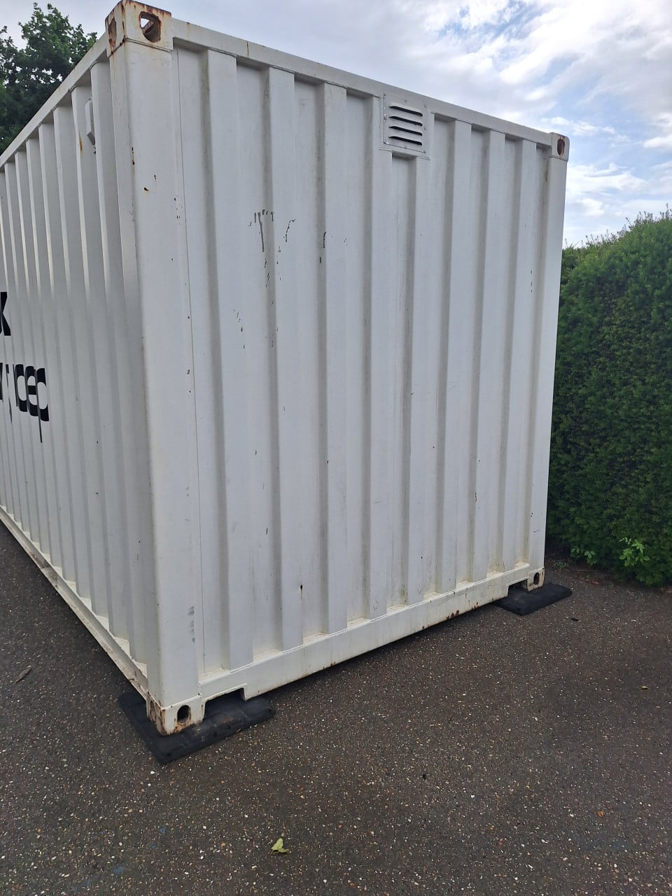Container 20ft, zeecontainer, opslagcontainer, opslagruimte
