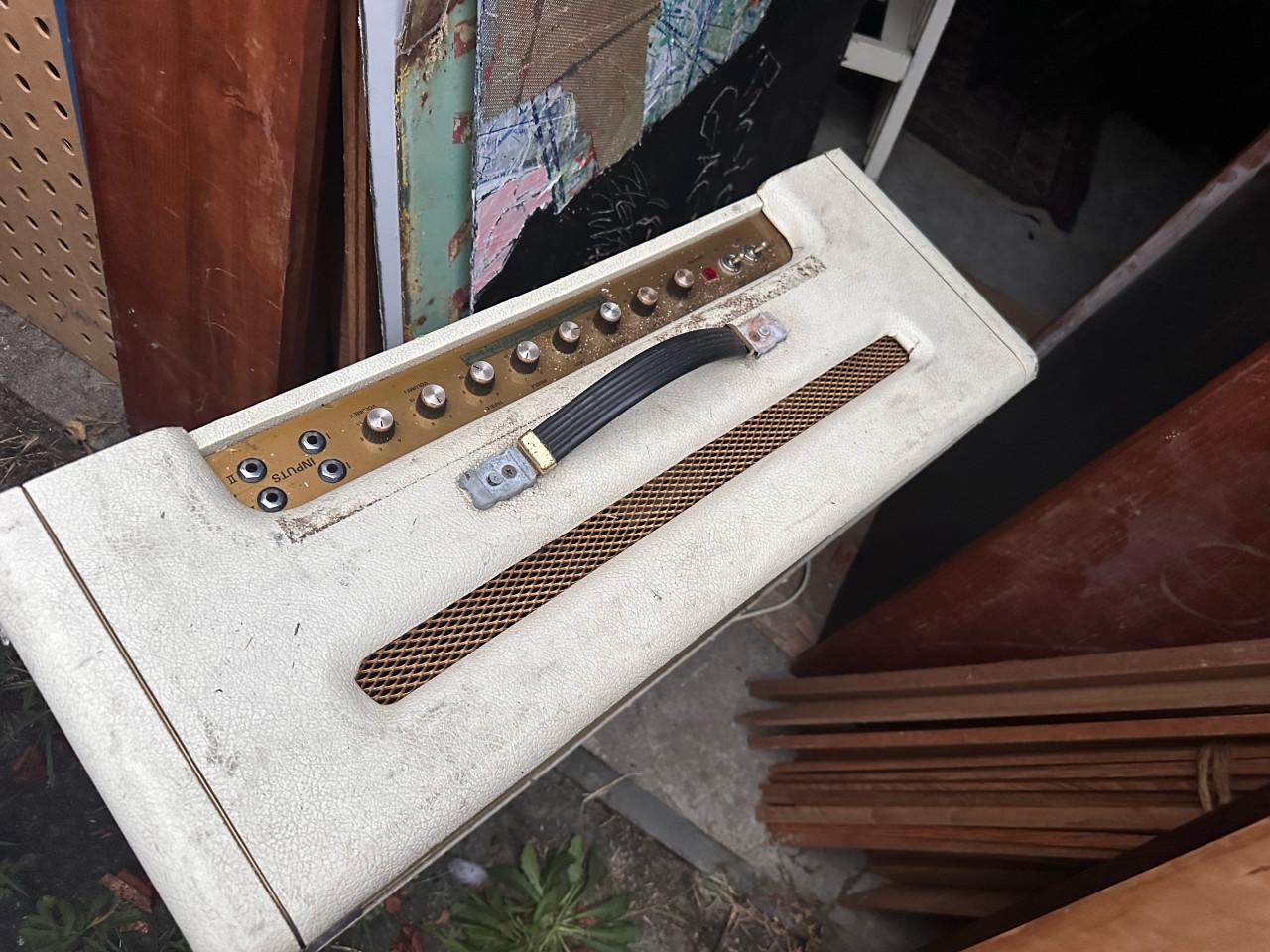 Zeldzame marshall bluesbreaker anniversary witte uitvoering