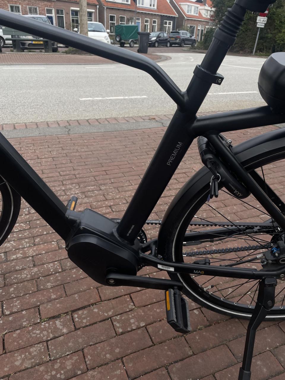 Qwic premium elektrische fiets heren top staat !!