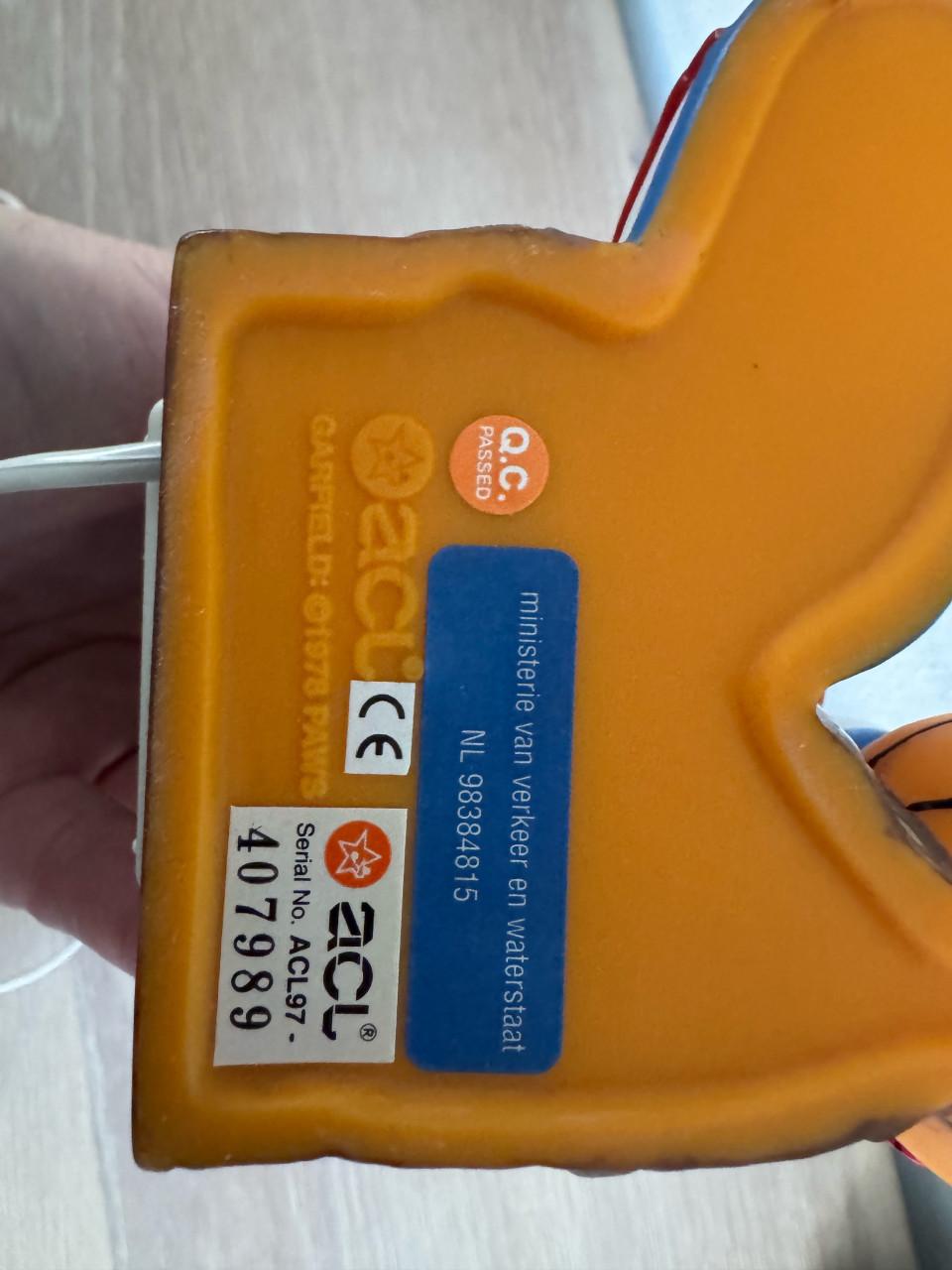 Vintage Garfield Telefoon - Basketbal (werkend)