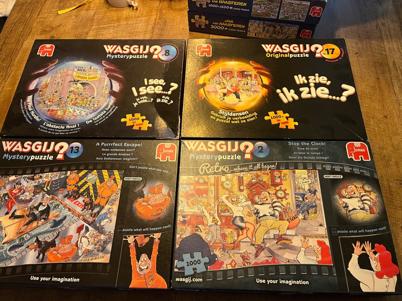 Jan van haasteren/ Wasgij puzzels