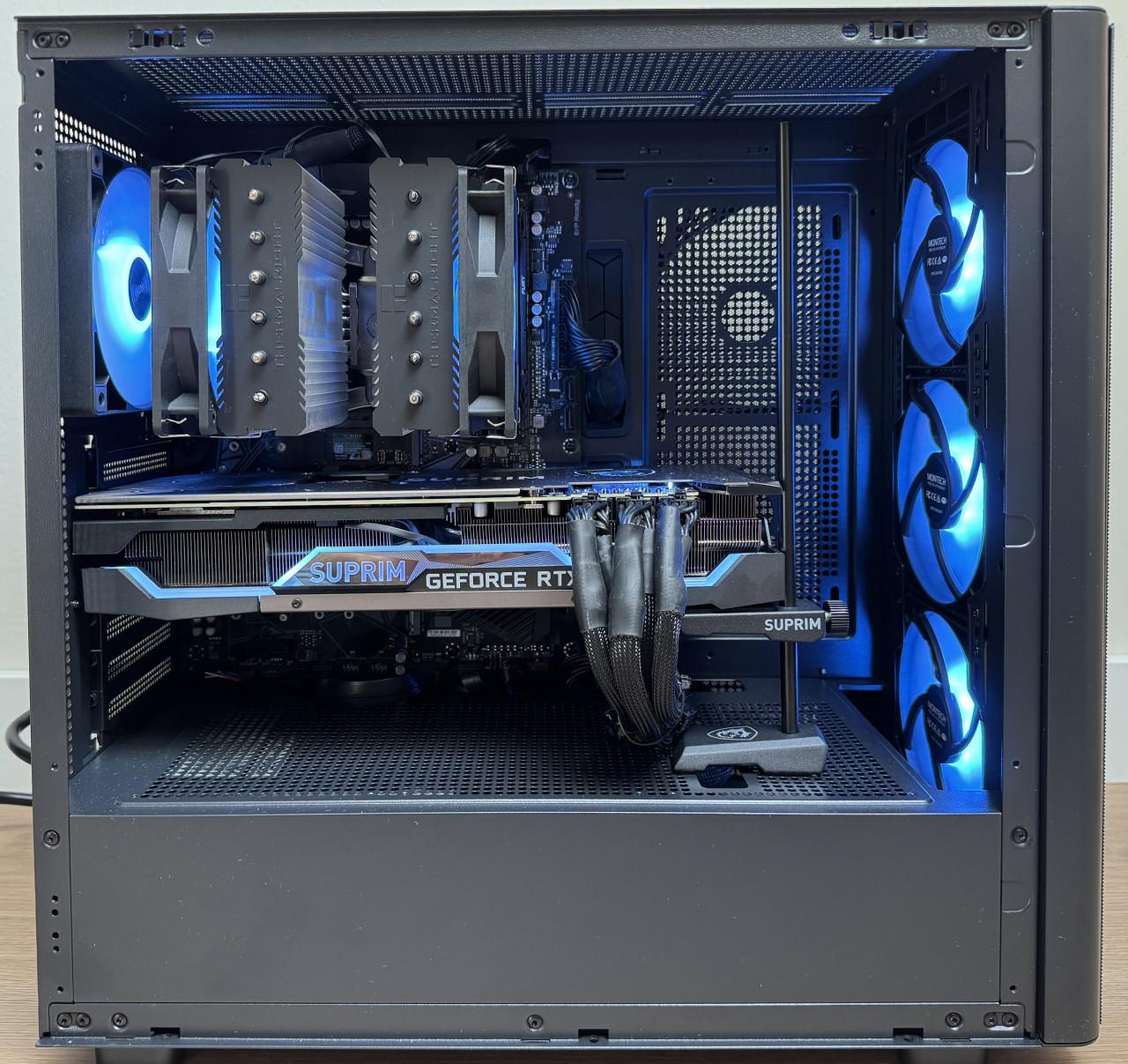 MSI RTX 3080 SUPRIM X 10G | Ryzen 5600XT | 32GB | 1TB NVMe | NIEUW
