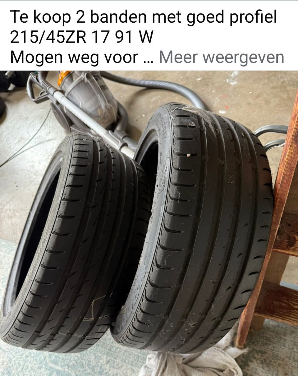 Goede banden voor weinig