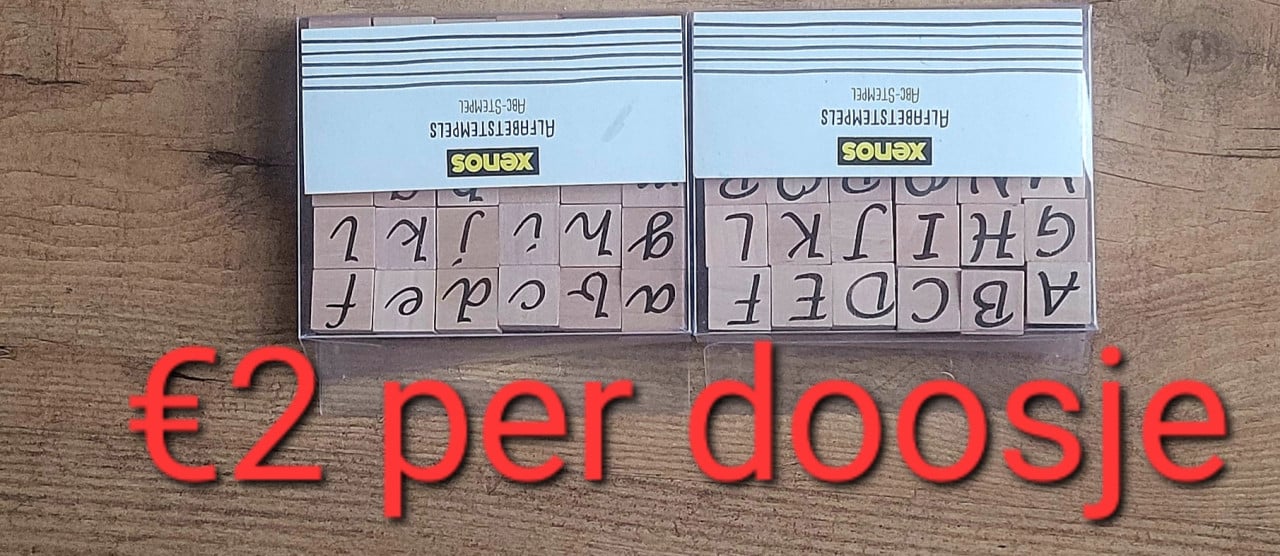 Stencils / Sjabloon, stempels Vanaf € 0,50