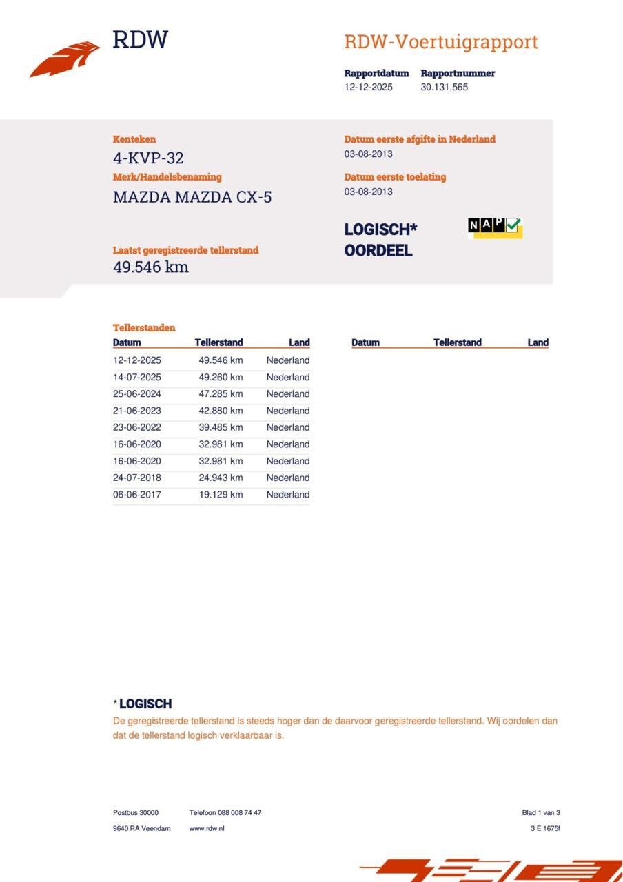 Mazda Cx-5 2.0 ts+ 2wd trekhaak