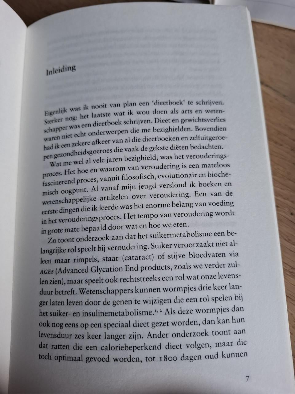 De voedselzandloper, over afvallen en langer jong blijven, Kris Verburgh