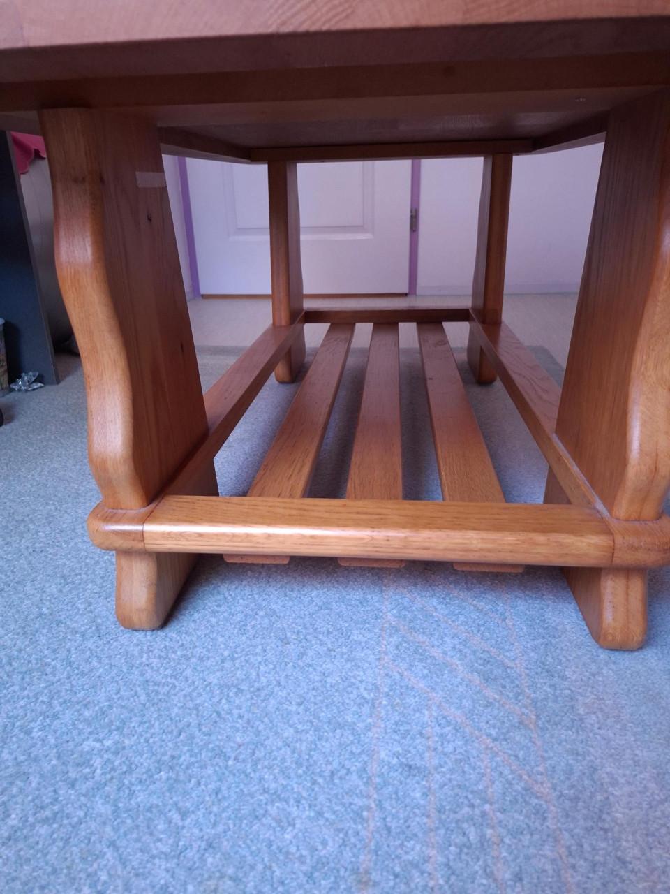Salontafel blank eiken