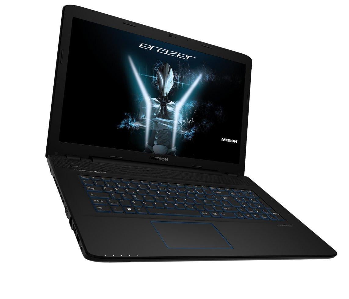 Game Laptop-Medion Erazer-17,3inch-Full HD-i7-werk16giga-W11-SSD-Office2019