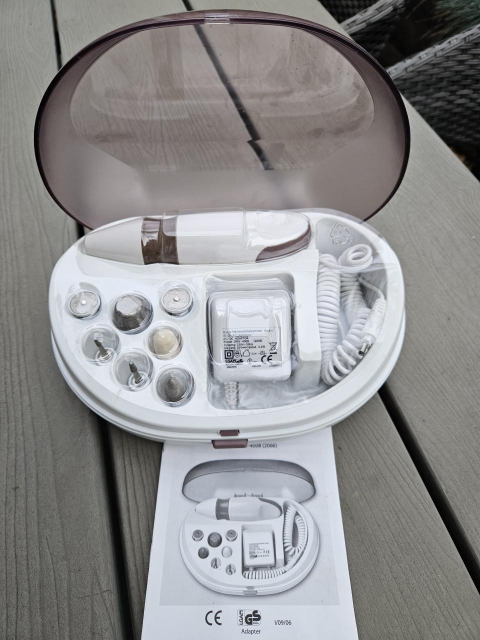 Zgan duits Hamburg manicure en pedicureset met 7 opzetstukken