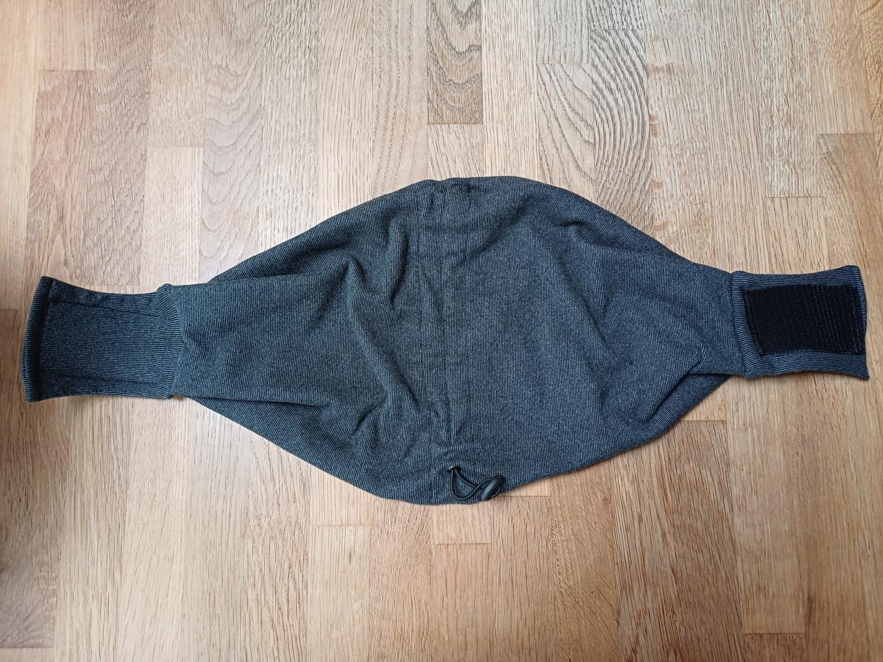 Nieuw: HONDen oorwarmer/band donkergrijs, maat L