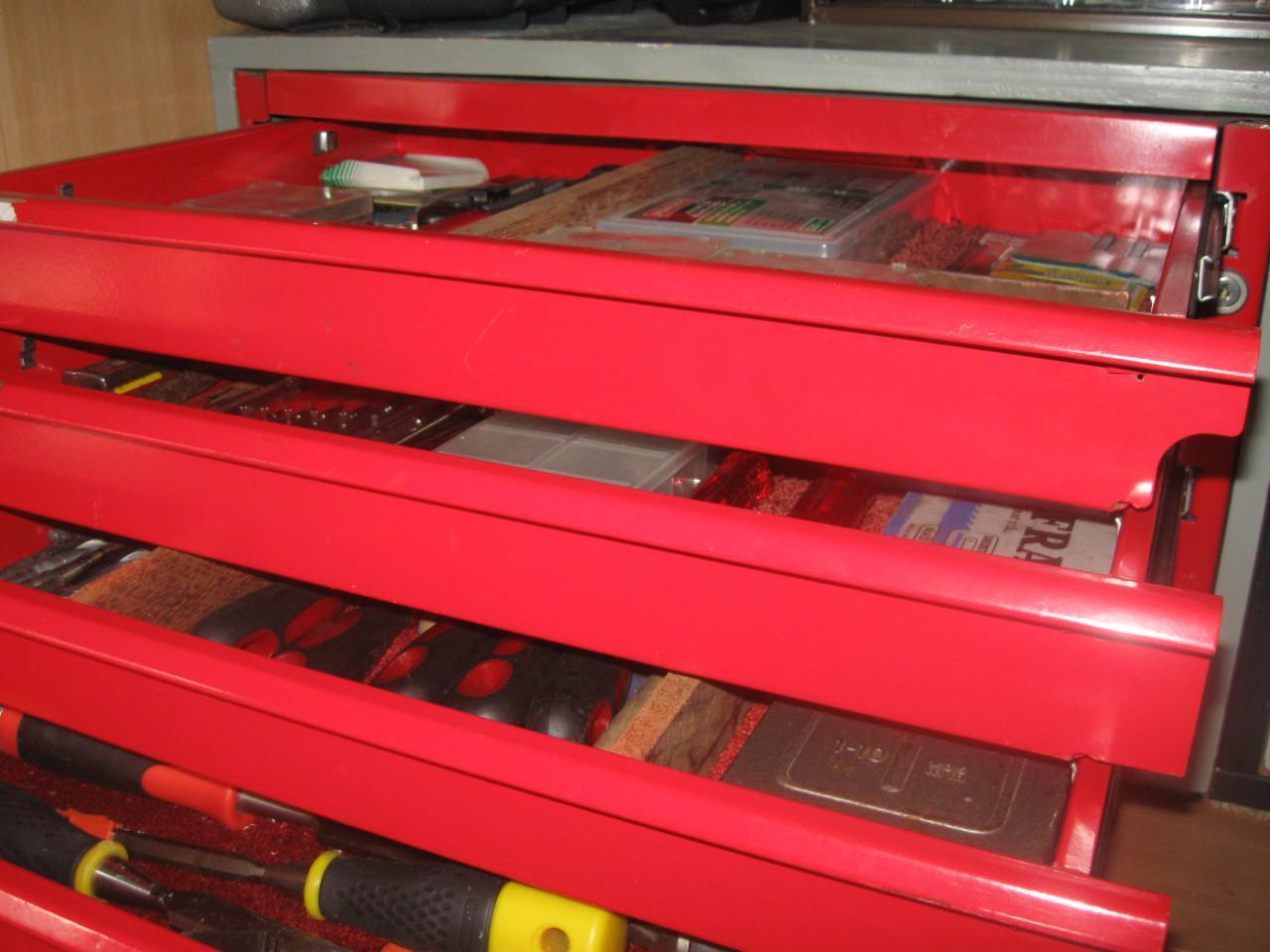 Metalen gereedschap kist