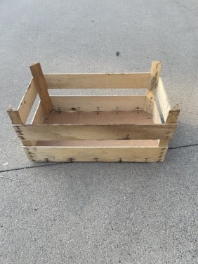 Gratis houten kratten