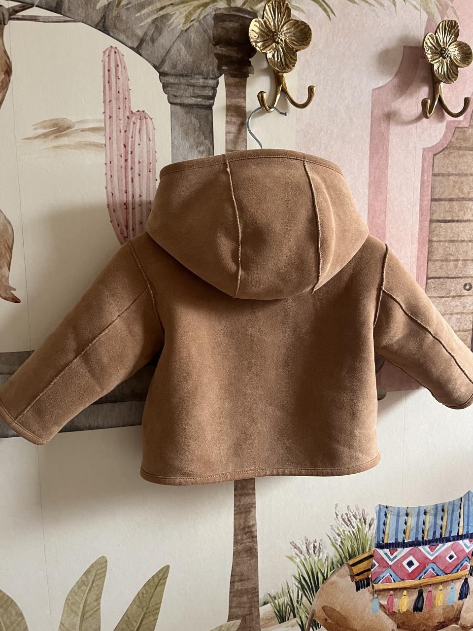 Reversible winterjas baby maat 74