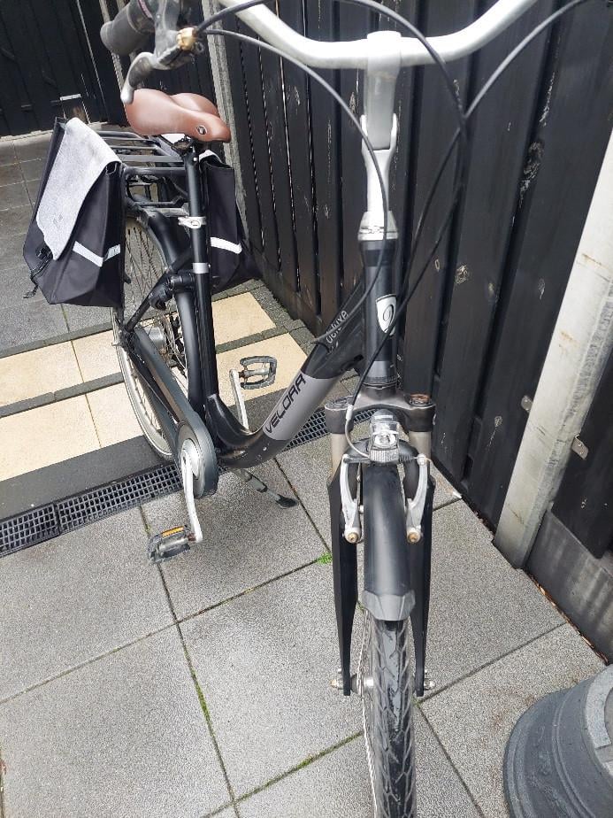 Damesfiets stationsfiets