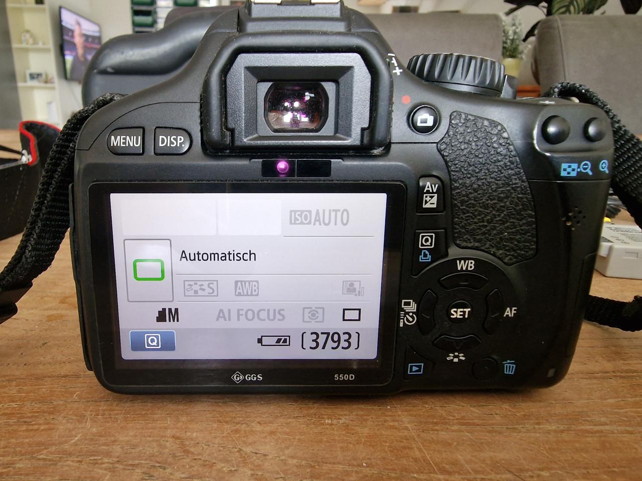 Canon EOS 550D met extra's